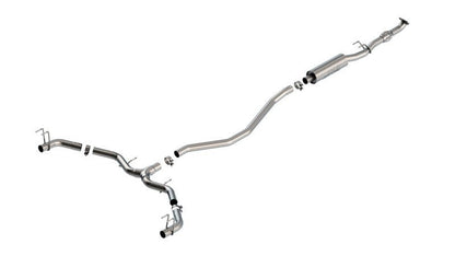 Borla 22-24 Honda Civic Sport Touring AT/MT ATAK Catback Exhaust (Reuse O.E. Tips / Valance)-Catback-Borla