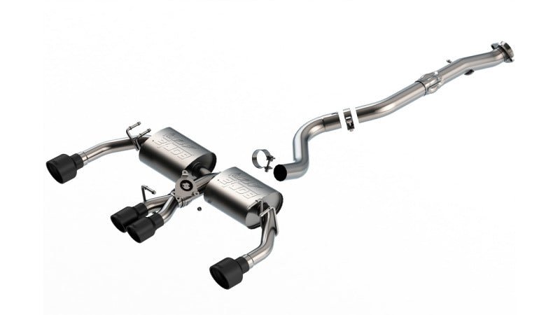 Borla 23-24 Toyota GR Corolla ATAK Cat Back System w/ Black Tips-Catback-Borla