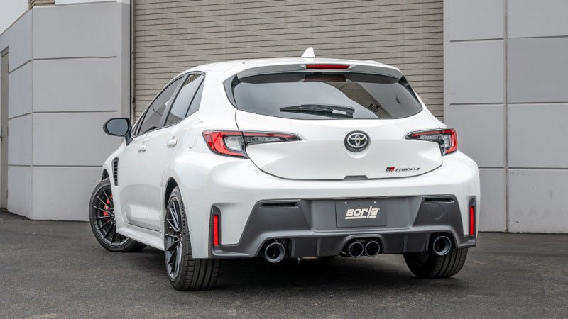 Borla 23-24 Toyota GR Corolla ATAK Cat Back System w/ Black Tips-Catback-Borla