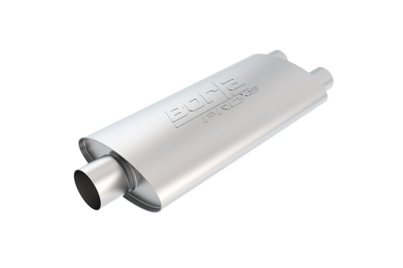 Borla 3in Inlet/Dual 2.25in Outlet Center/Dual Oval ProXS Muffler-Muffler-Borla