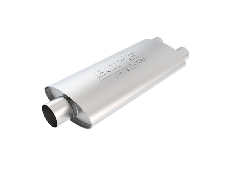 Borla 3in Inlet/Dual 2.25in Outlet Center/Dual Oval ProXS Muffler-Muffler-Borla