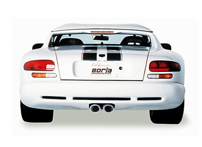 Borla 96-02 Viper GTS/R/T-10 Coupe/Convertible 2dr w/ 2.5in Inlets SS Catback Exhaust System-Catback-Borla