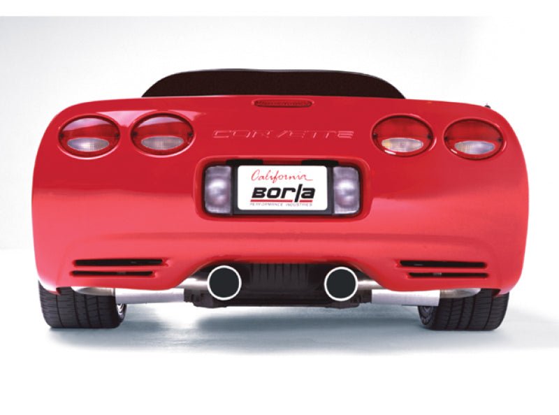 Borla 97-04 C5 Corvette (incl Z06) 5.7L V8 AT/MT Aggressive Stinger Cat-Back Exhaust-Catback-Borla