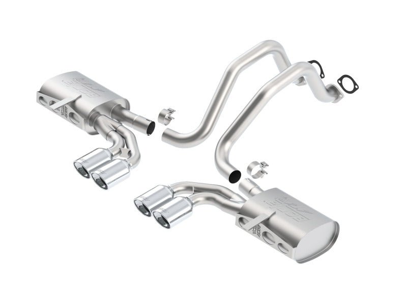 Borla 97-04 Chevrolet Corvette 5.7L 8cyl ATAK SS Catback Exhaust-Catback-Borla