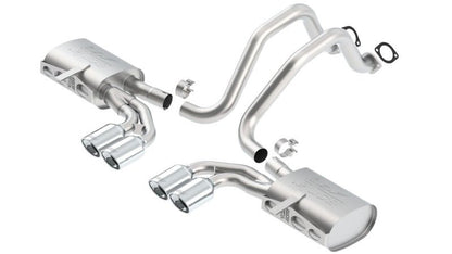 Borla 97-04 Chevrolet Corvette 5.7L 8cyl ATAK SS Catback Exhaust-Catback-Borla