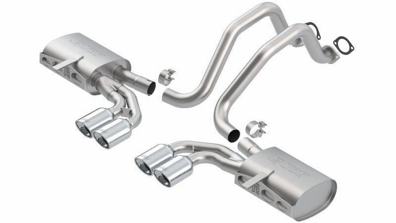 Borla 97-04 Chevrolet Corvette 5.7L 8cyl Touring SS Catback Exhaust-Catback-Borla