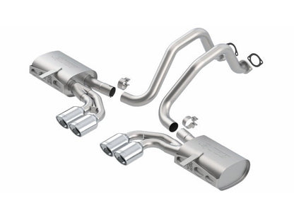 Borla 97-04 Chevrolet Corvette 5.7L 8cyl Touring SS Catback Exhaust-Catback-Borla