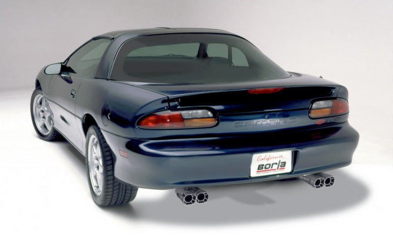 Borla 98-01 CAMARO/TRANS AM 5.7L V8 AT/MT Catback Exhaust Quad Tips-Catback-Borla