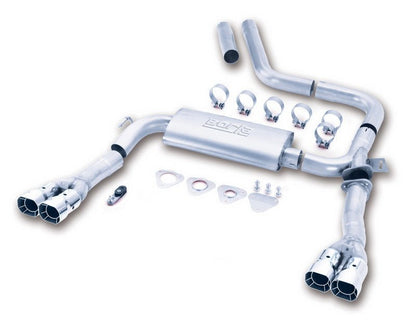 Borla 98-01 CAMARO/TRANS AM 5.7L V8 AT/MT Catback Exhaust Quad Tips-Catback-Borla