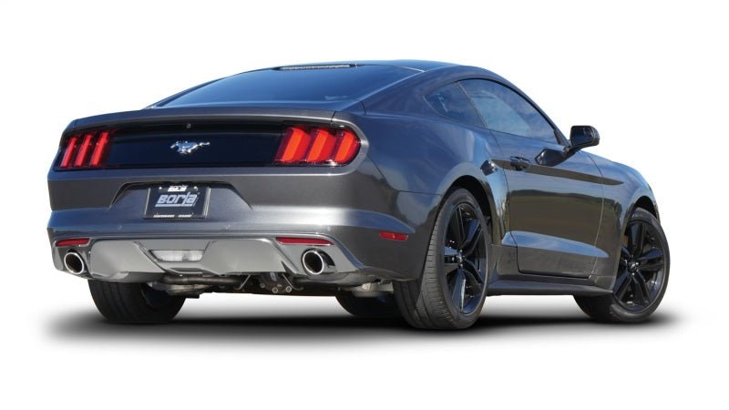 Borla Atak Rear Section 15-17 Ford Mustang 2.3L EcoBoost MT/AT 2.25in pipe 4in tip-Catback-Borla