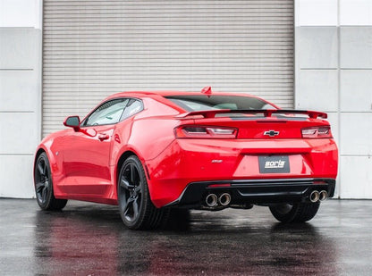Borla Chevy 16-17 Camaro 6.2L ATAK Catback w/ Dual Tips (NPP) Dual Split Rear Exit-Catback-Borla