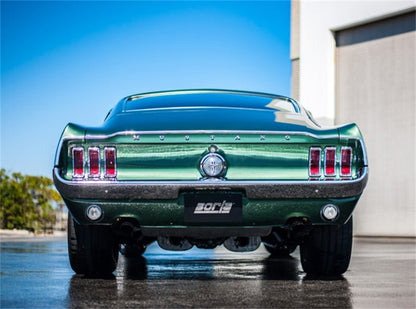 Borla CrateMuffler Ford 5.0L Coyote ATAK 2.5in Offset/Center 12in x 6in x 10.34in Muffler-Muffler-Borla