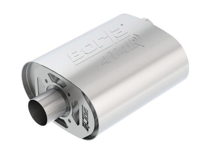 Borla CrateMuffler Ford 5.0L Coyote ATAK 2.5in Offset/Center 12in x 6in x 10.34in Muffler-Muffler-Borla