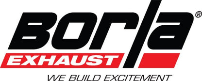 Borla CrateMuffler SBC 283 / 327 / 350 2.5 inch Offset/Center 14in x 4.35in x 9in Oval Muffler Muffler
