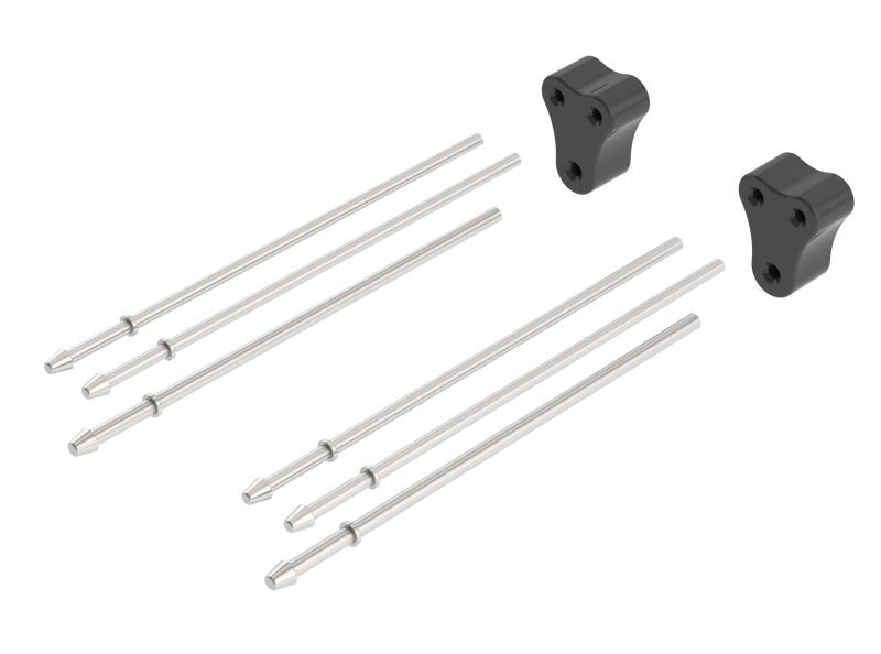 Borla Hanger & Isolator Kit - 6 Hanger Rods & 2 Rubber Isolators-Clamps-Borla