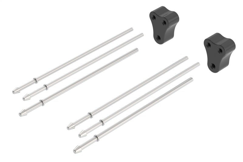Borla Hanger & Isolator Kit - 6 Hanger Rods & 2 Rubber Isolators-Clamps-Borla
