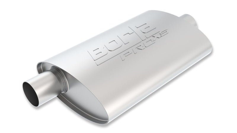 Borla Pro-XS 2in Tubing 14in x 4in x 9.5in Oval Center/Offset Muffler-Muffler-Borla