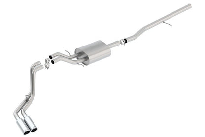 Borla S-Type Cat-Back 14 Sierra 1500 Ext. Cab Stnd Bed/CC Short Bed 143.5in WB Side Exit Exhaust-Catback-Borla