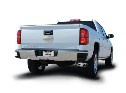 Borla S-Type Cat-Back 14 Sierra 1500 Ext. Cab Stnd Bed/CC Short Bed 143.5in WB Side Exit Exhaust-Catback-Borla
