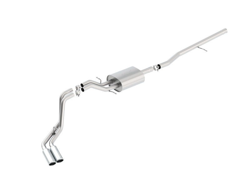 Borla S-Type Cat-Back 14 Sierra 1500 Ext. Cab Stnd Bed/CC Short Bed 143.5in WB Side Exit Exhaust-Catback-Borla