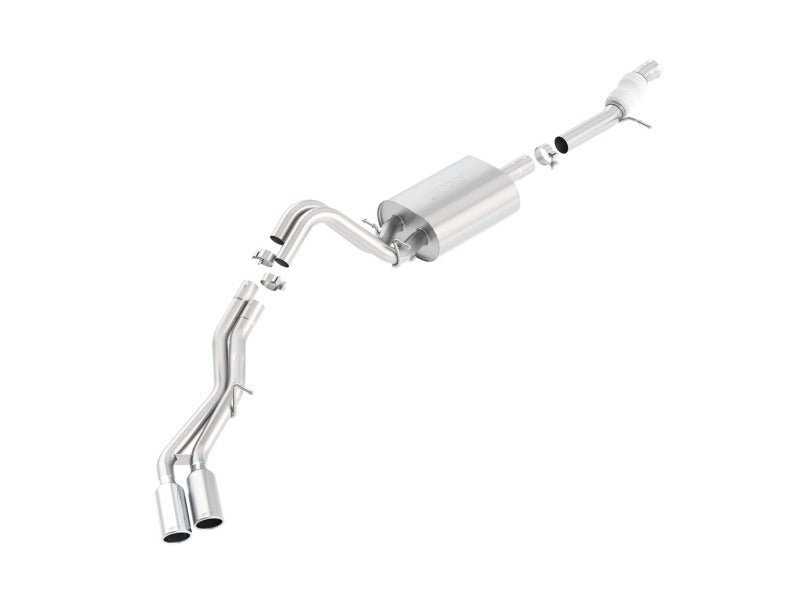 Borla Touring Cat Back 15-16 Chevy Tahoe 5.3L V8 2.75in, 2.25in Dual Same Side Exit 4in Tips-Catback-Borla