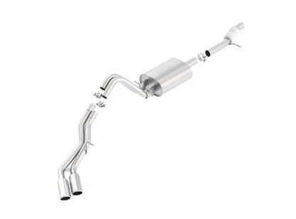 Borla Touring Cat Back 15-16 Chevy Tahoe 5.3L V8 2.75in, 2.25in Dual Same Side Exit 4in Tips-Catback-Borla