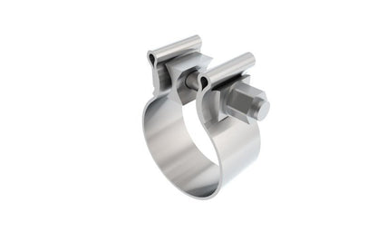 Borla Universal 2.25in (57mm) Stainless Steel Half Moon Clamp-Clamps-Borla