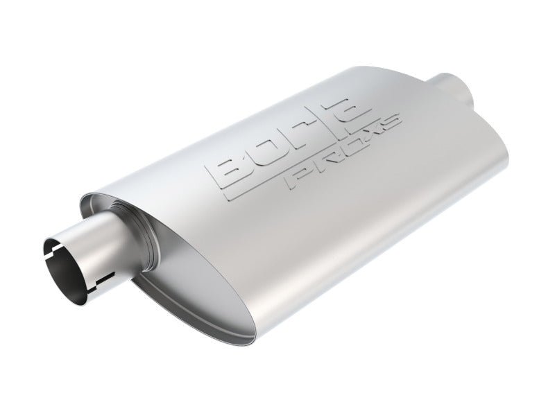 Borla Universal Center/Offset Oval 14in x 4in x 9.5in PRO-XS Muffler-Muffler-Borla