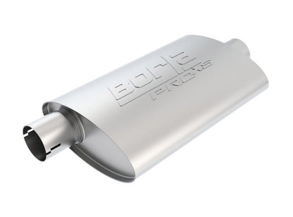 Borla Universal Center/Offset Oval 14in x 4in x 9.5in PRO-XS Muffler-Muffler-Borla