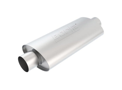 Borla XR-1 Racing Sportsman 3 inch Outlet / 3 inch Inlet Oval Muffler-Muffler-Borla