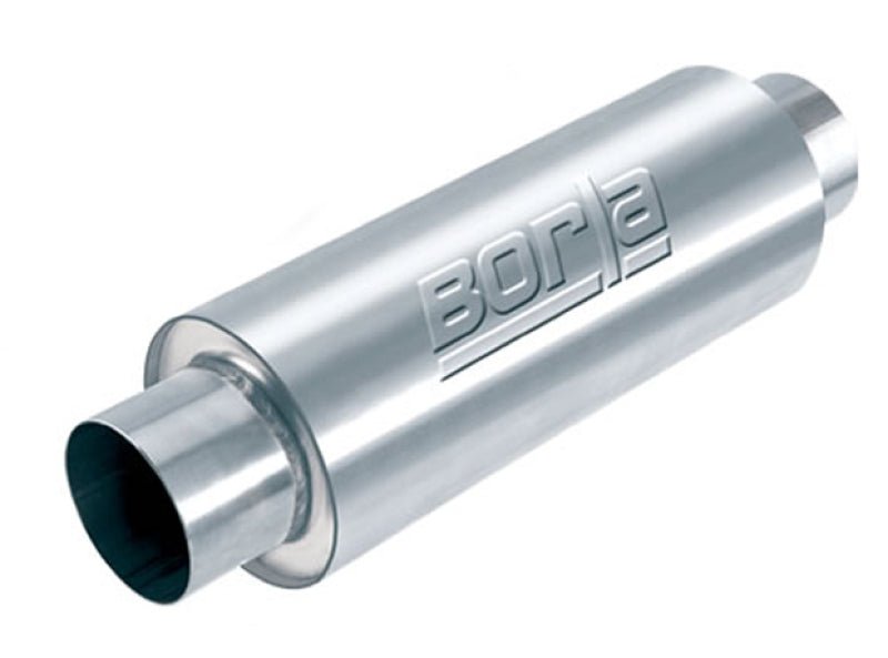 Borla XR-1 Racing Sportsman 3 inch Outlet / 3 inch Inlet Round Muffler-Muffler-Borla