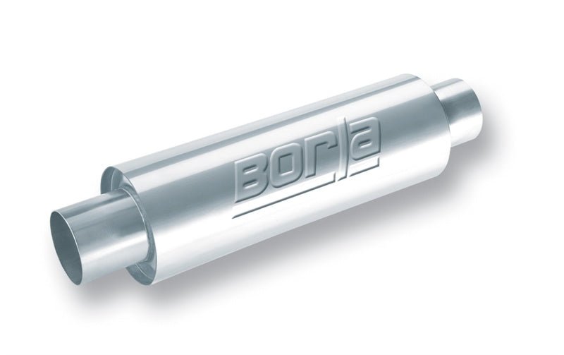 Borla XR-1 Racing Sportsman 3 inch Outlet / 3 inch Inlet Round Muffler-Muffler-Borla