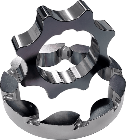 Boundary 2011+ Ford Coyote Mustang/GT350 Billet Black Oil Pump Gear - Vane Ported MartenWear Treated-Oil Pumps-Boundary