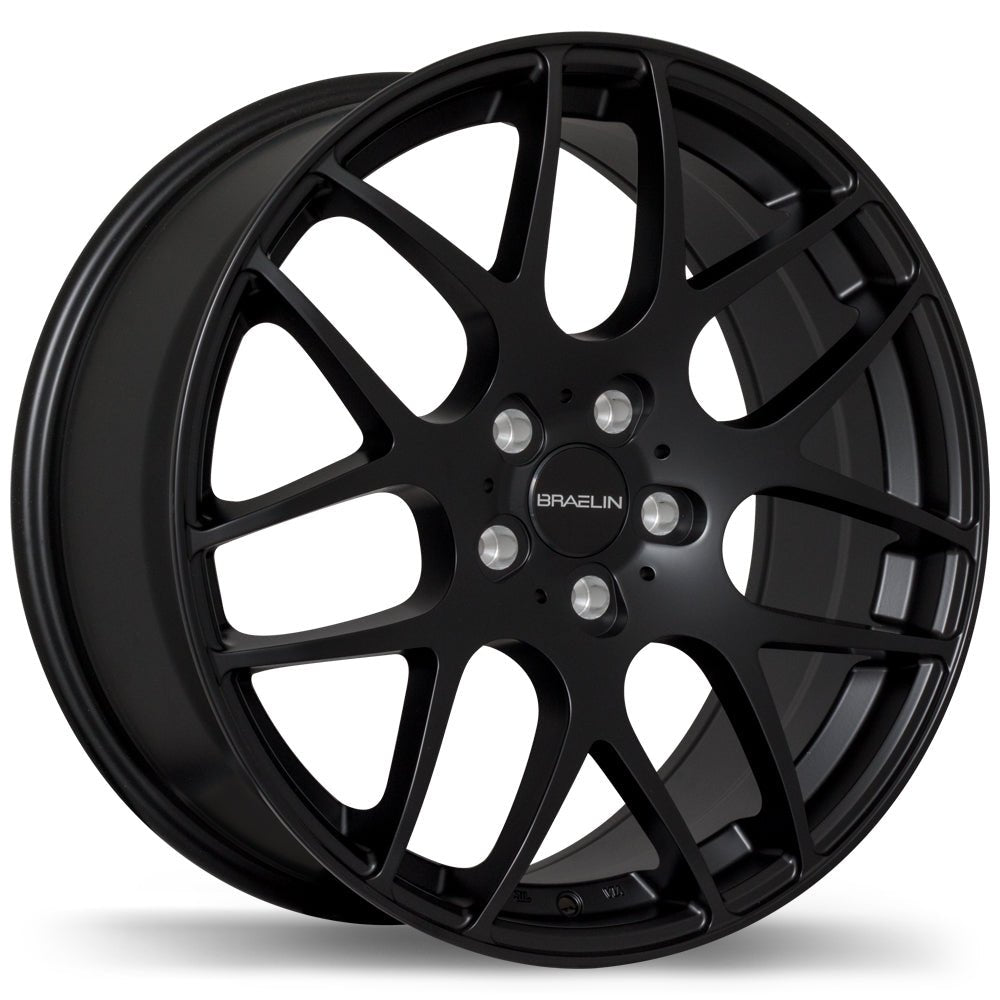 Braelin BR06 Satin Black 19x9.5 +45 5x114.3mm 66.1mm-Wheels-Braelin