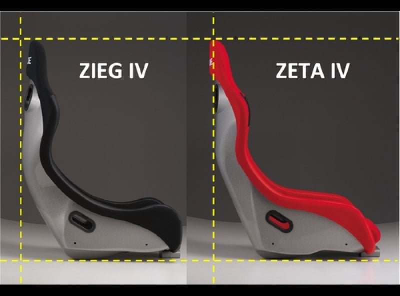 Bride Cusco ZIEG IV - FRP Silver Shell / Black Seat FIA Approved Race Seats