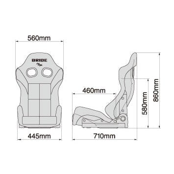 Bride edirb 162 Race Seats