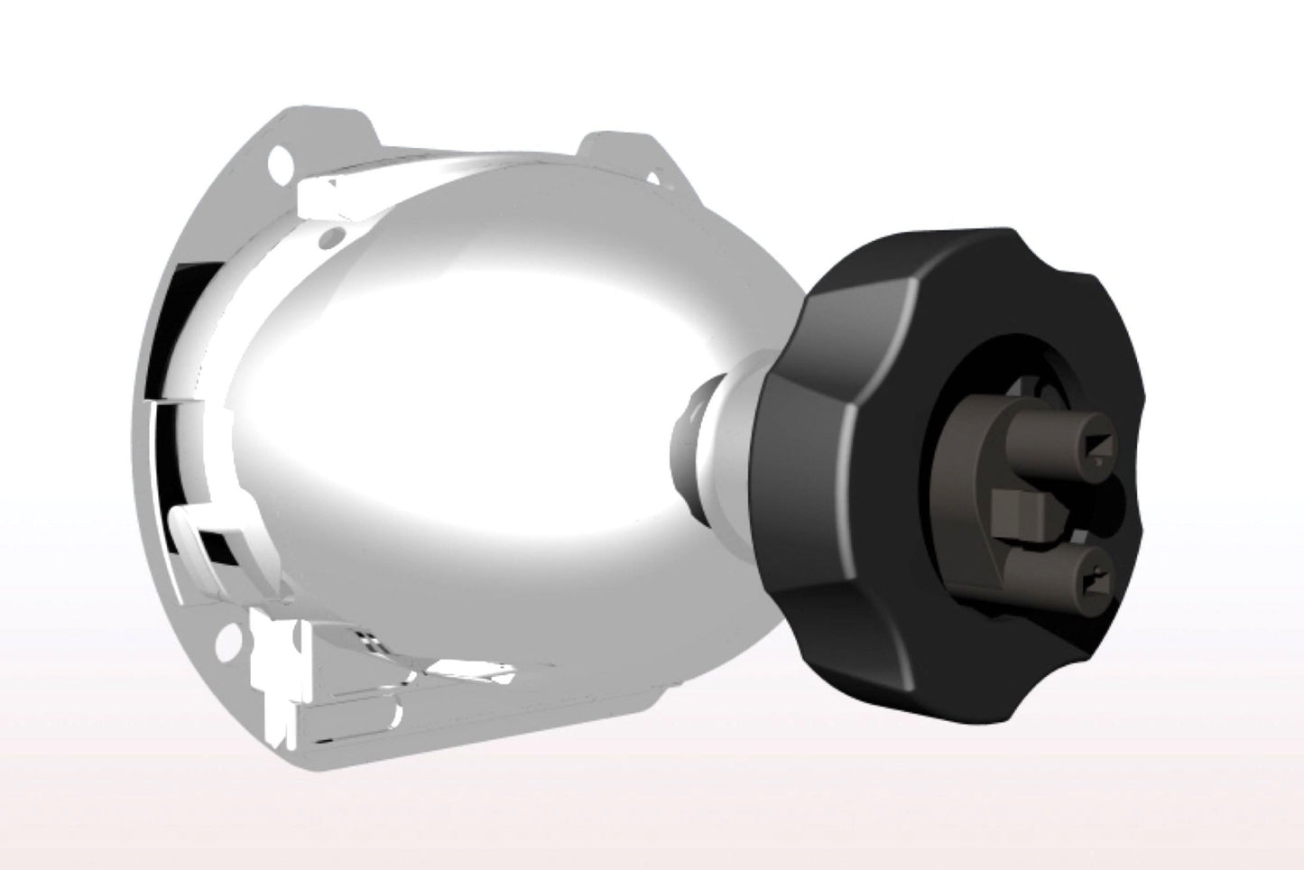 Bulb Holders: Mini H1 MotoHo1ders - Bulb Holder / Adapter - Morimoto