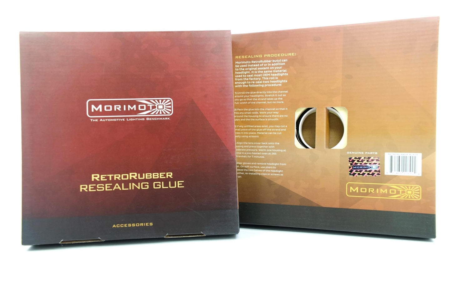 Butyl: RetroRubber (Grey) - Headlamp Sealant - Morimoto