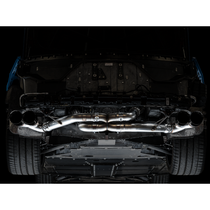 AWE Tuning 2020 Chevrolet Corvette (C8) Track Edition Exhaust - Quad Diamond Black Tips