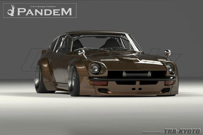 GReddy Pandem RB S30 Rear Fender 1970-1973 Nissan 240Z