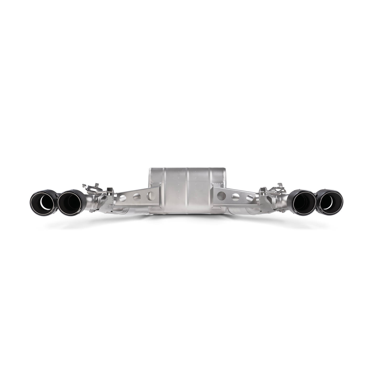 Akrapovič Evolution Line Catback Exhaust (Titanium) w/Carbon Tips - 2020+ BMW M8/M8 Gran Coupe (F93)