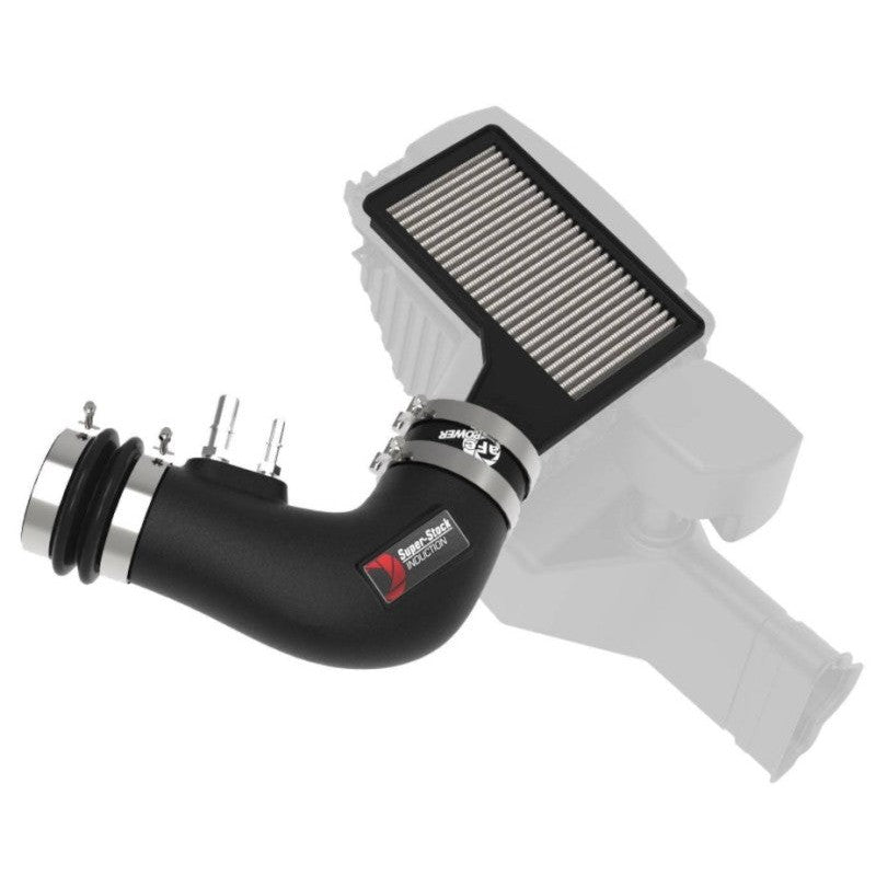 aFe Super Stock Induction System Pro Dry S Media 15-17 Ford Mustang V6-3.7L