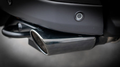Borla 24-25 Ford Ranger Raptor 2.75in Tailpipe Kit 4in Tip - Ceramic Black