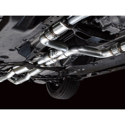 AWE Tuning Track Edition Catback Exhaust System w/Chrome Silver Tips for 2023+ Nissan Z