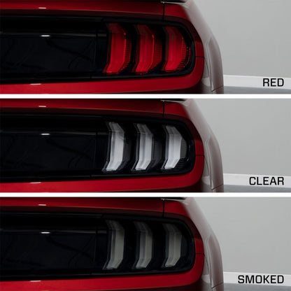 Form Lighting 2015-2023 Ford Mustang LED Tail Lights Smoke (Pair)