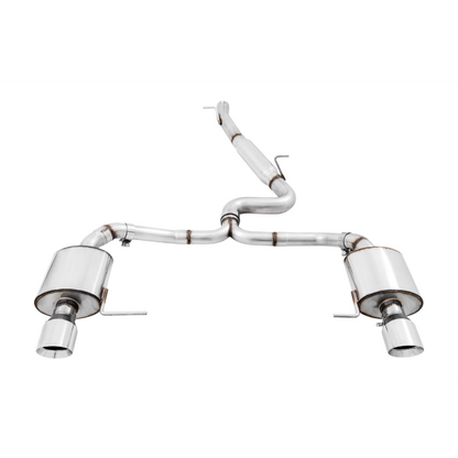 AWE Tuning VW MK7 Golf Alltrack/Sportwagen 4Motion Touring Edition Exhaust - Polished Silver Tips
