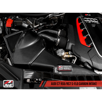 AWE Tuning Audi C7 RS6 / RS7 4.0T S-FLO Carbon Intake V2