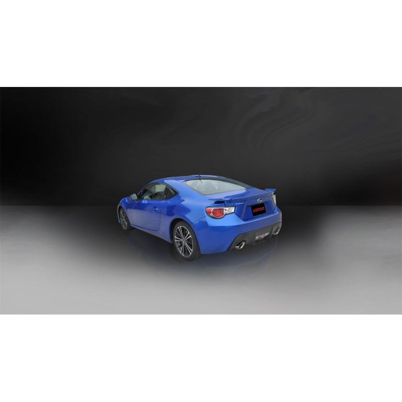 Corsa 12-14 Scion FRS / Subaru BRZ Polished Sport Cat-Back Exhaust