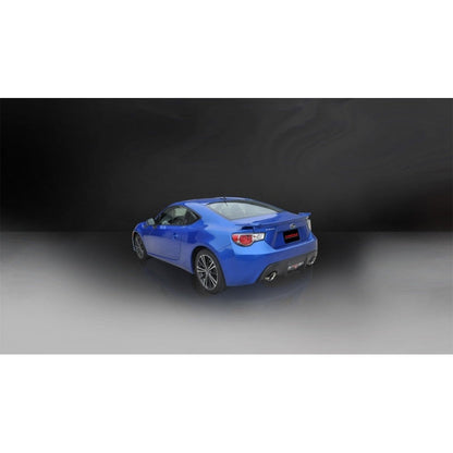 Corsa 12-14 Scion FRS / Subaru BRZ Polished Sport Cat-Back Exhaust
