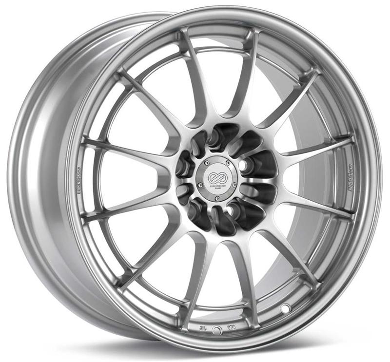 Enkei NT03+M 18X9.5 5x130 55mm Offset 71.6mm Bore Silver Wheel (MOQ 40)